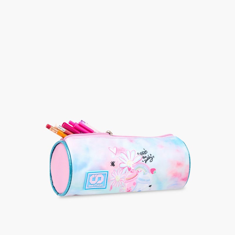 sami_studio Pouch-Enjoy The Journey - Juices-Collection-1 Cmprt With Zip- (Polyester ) Multicolor \ 22X8X8 - Image 5
